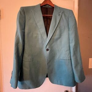 Reiss Premium Men's Teal Blazer Size 44R